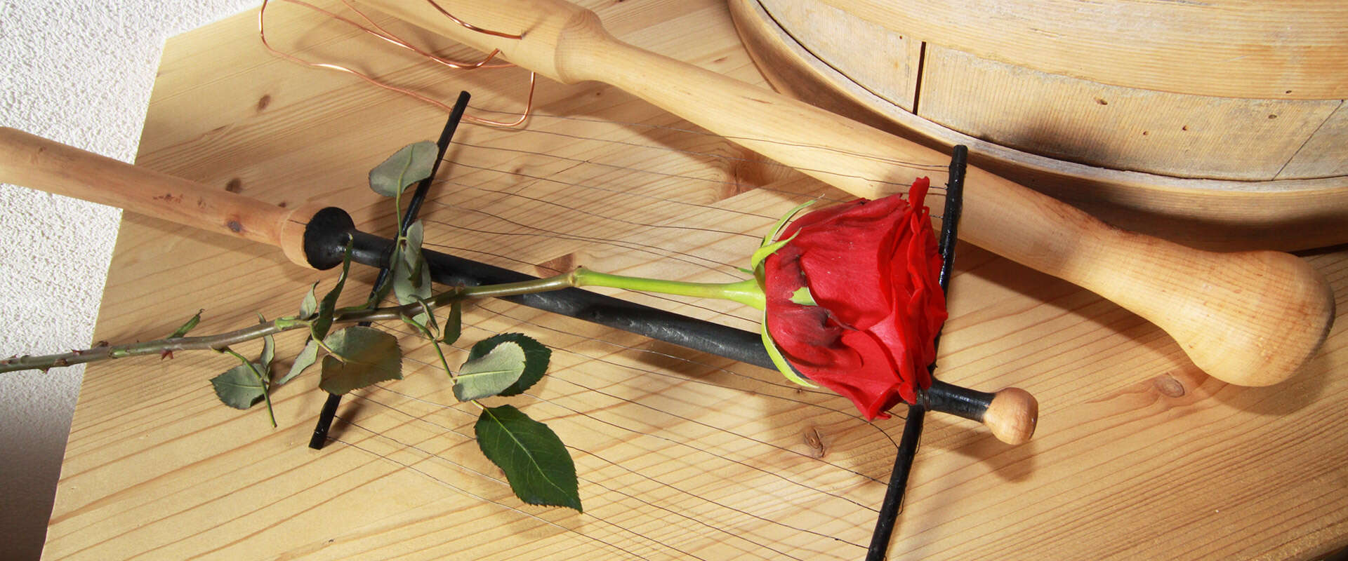 Ambiente mit Rose